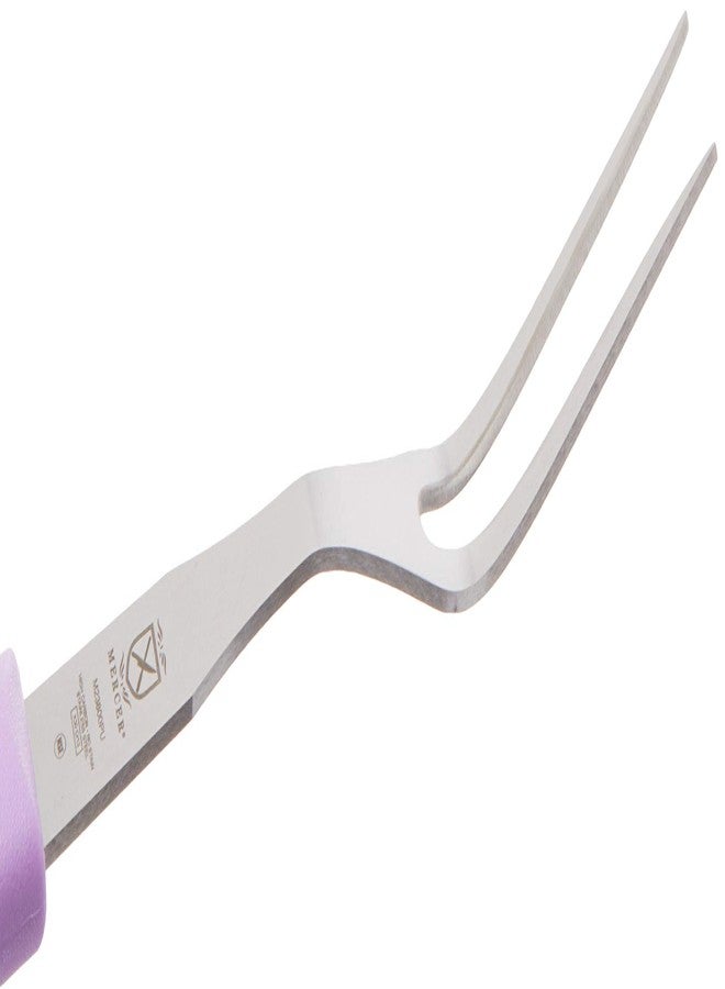 Mercer Culinary Millennia Fork, 8 Inch Blade length, Purple Handle - Image 3