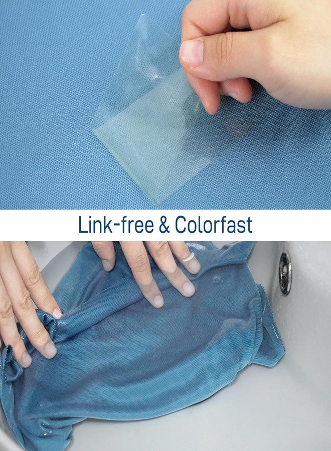 YoulerTex Microfiber Cleaning Cloths Glass Cleaner: 8 Packs 18X18 Window Cleaner Kit Wine Glasses Polishing Cloth Lint Free Washable Reusable Quickly Clean Mirro Screen Stainless Steel Windshield (Alaskan Blue) - Image 4