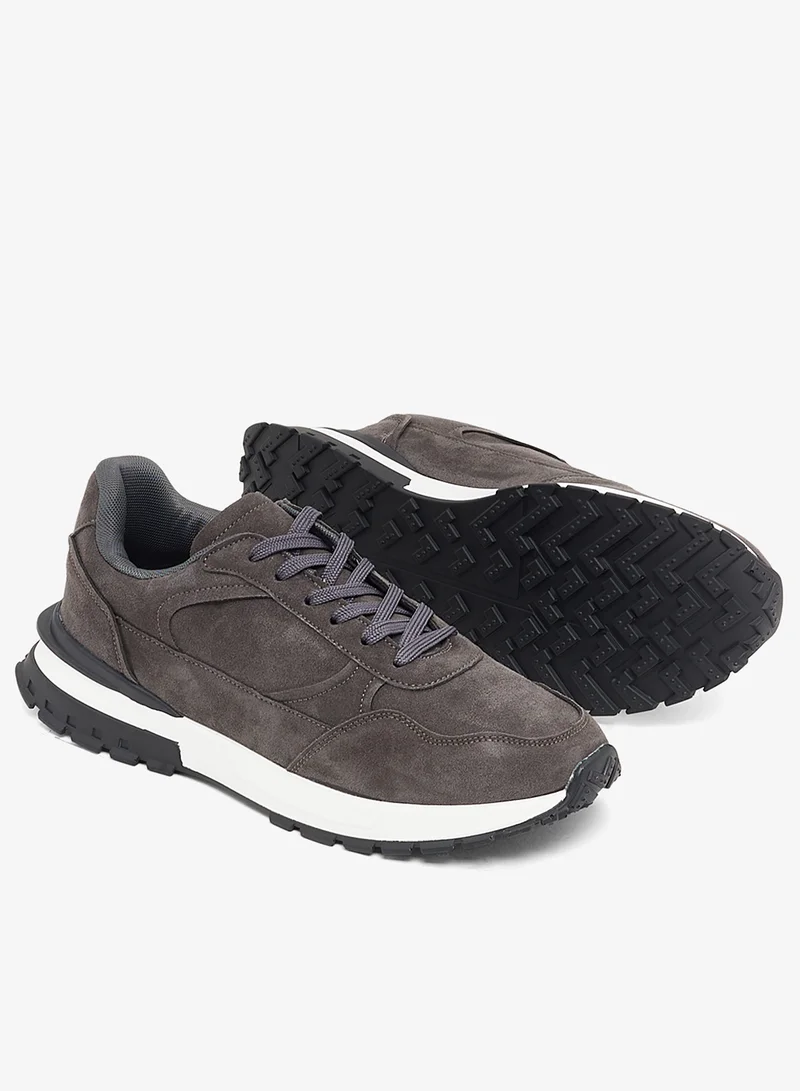 Robert Wood Suede Sneakers