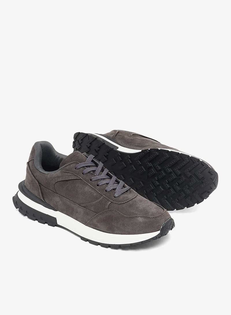 Robert Wood Suede Sneakers