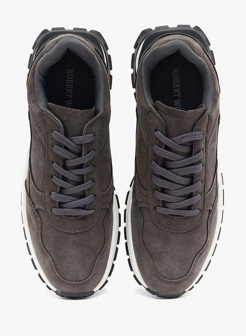 Robert Wood Suede Sneakers