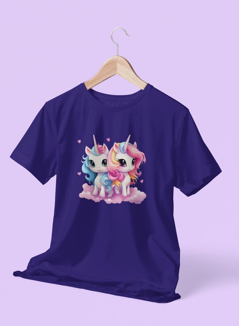 ZOOM Graphic Unicorn T-Shirt Designed for Comfort 