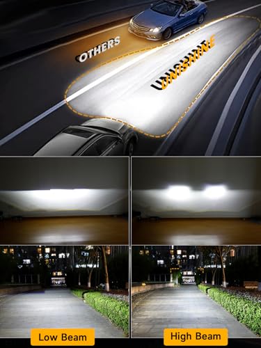 UNI-SHINE 2 Pack 9 Inch LED Headlights Compatible with Jeep Wrangler JL/JLU 2018-2026, Gladiator JT 2019-2026 DRL and Turn Signal, High/Low Beam Halo Lights DOT Approved - Image 3