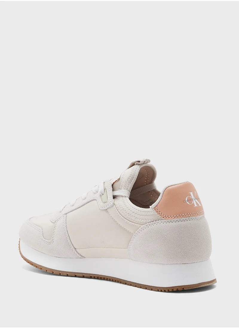 كالفن كلاين جينز RUNNER SOCK LACE UP TRAINERS