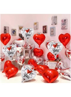 I LOVE U Heart Shape Balloons Kit For Valentines Day - 18 PCS - pzsku/Z5A26C73DB89BA5864E79Z/45/_/1738987031/a9e78790-b631-434f-a049-411ee4e74f57