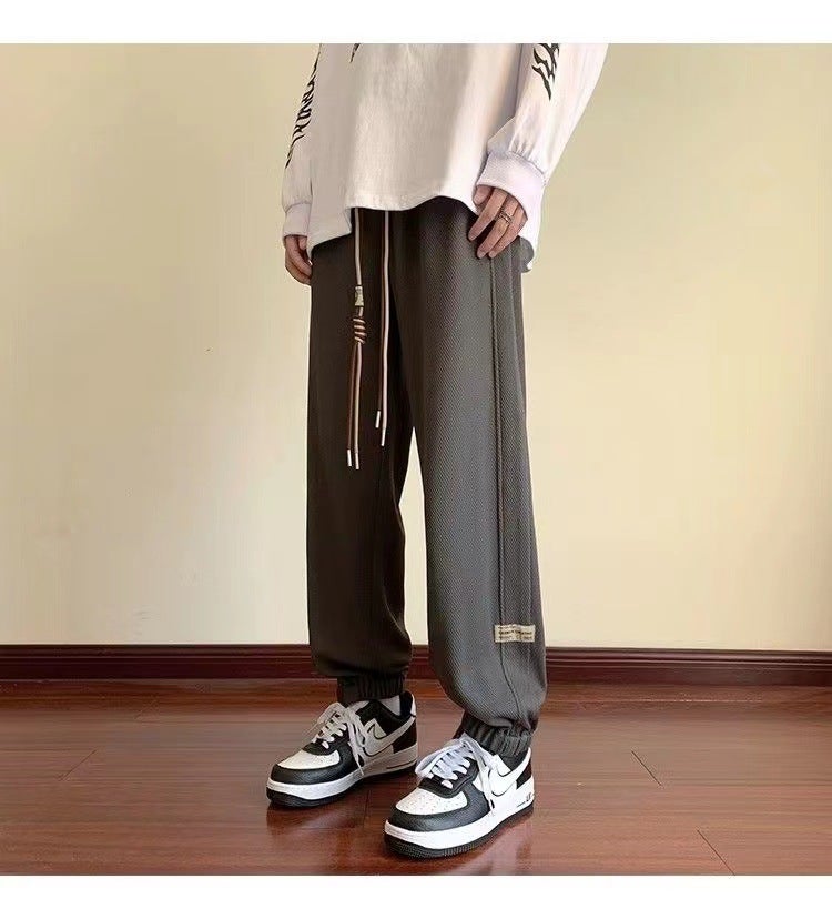 Men'S Pants 2023 New Trendy American Style Loose Jogger Sweatpants Versatile Casual Long Pants - Image 3