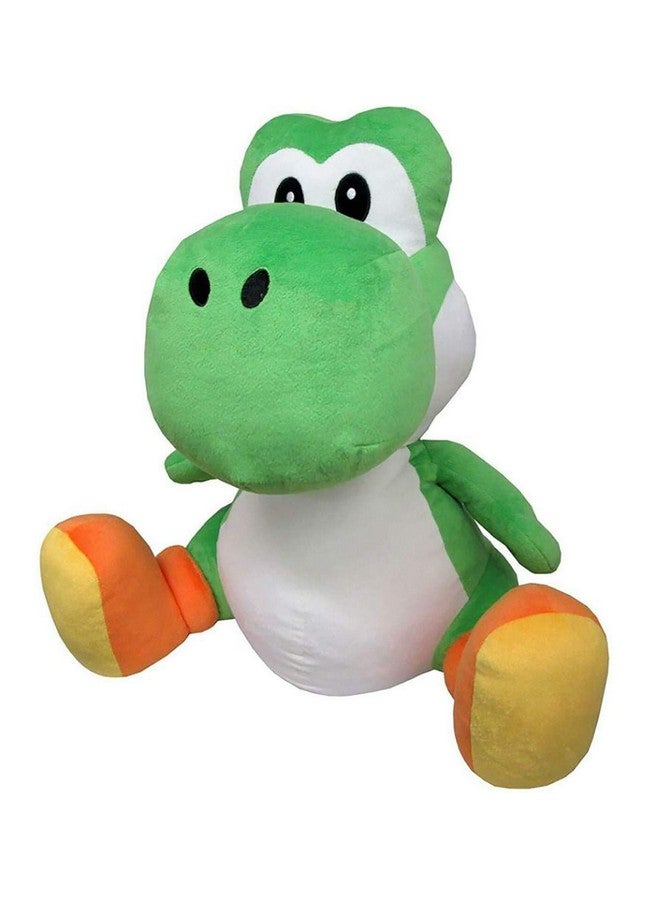 Little Buddy لعبة ليتل بادي 1585 مجموعة سوبر ماريو الكل النجوم - 1585 - يوشي دمية محشوة متوسطة، 10" - Image 3