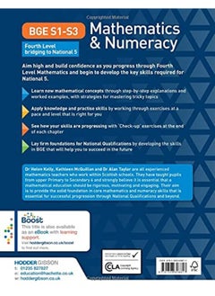 BGE S1-S3 Mathematics & Numeracy: Fourth Level bridging to National 5  - Image 2