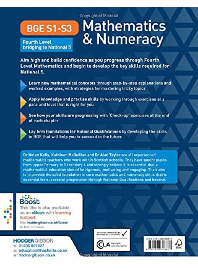 null - BGE S1-S3 Mathematics & Numeracy: Fourth Level bridging to National 5 - Image 1