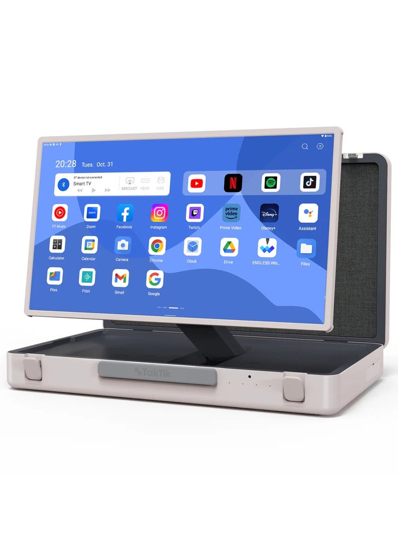 شاشة متنقلة بتصميم حقيبة محمولة ببطارية تكتيك 27 بوصة 6800 مللي أمبير Taktik Briefcase Smart Screen - Image 1