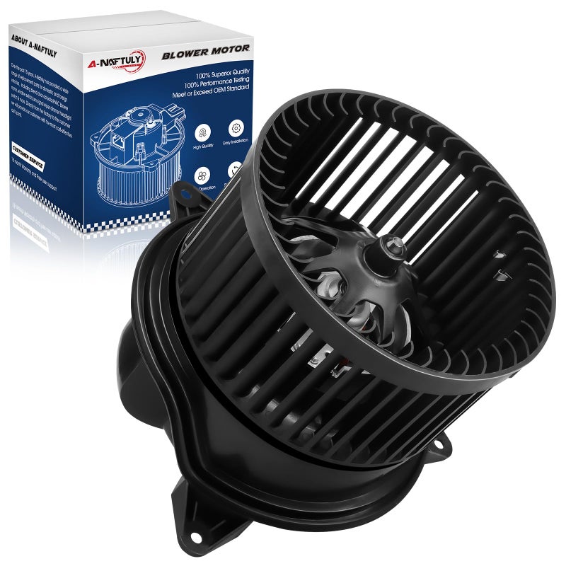 HVAC Heater Blower Motor with Fan Replacement Fits for Ford Focus 2000 2001 2002 2003 2004 2005 2006 2007 Transit Connect 20102013 AC Heater Blower Motor Fan Replace700105 YS4Z19805AB