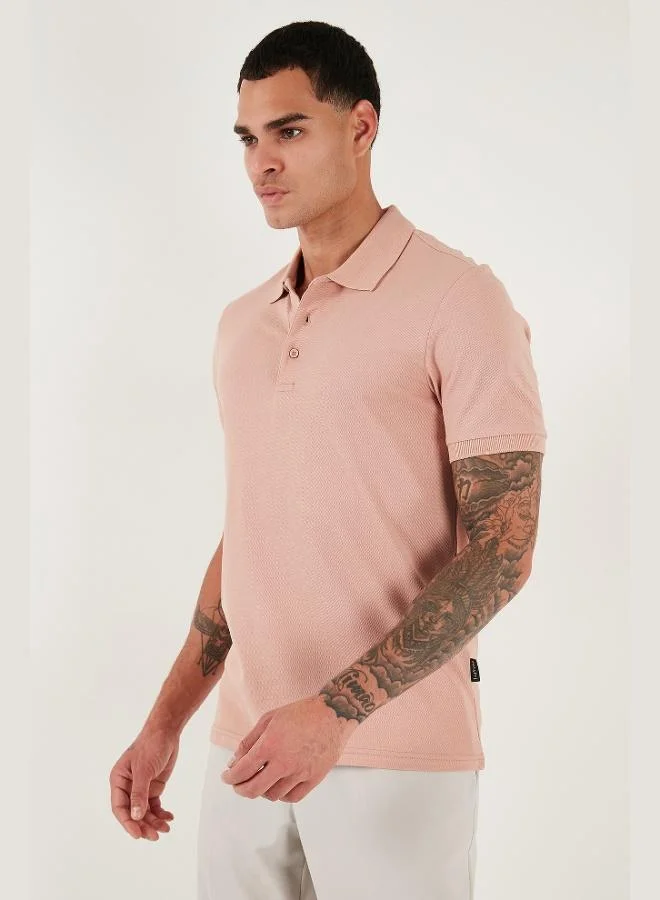 Buratti  Buratti Cotton Regular Fit Buttoned Polo Collar T Shirt Men's Polo Collar T-Shirt 5902127 for Men | Best Price UAE