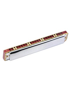Suzuki Study 24 Hole Harmonica Tremolo Flute Mouth Organ Harp C Key With Box & Cleaning Cloth  - Image 3