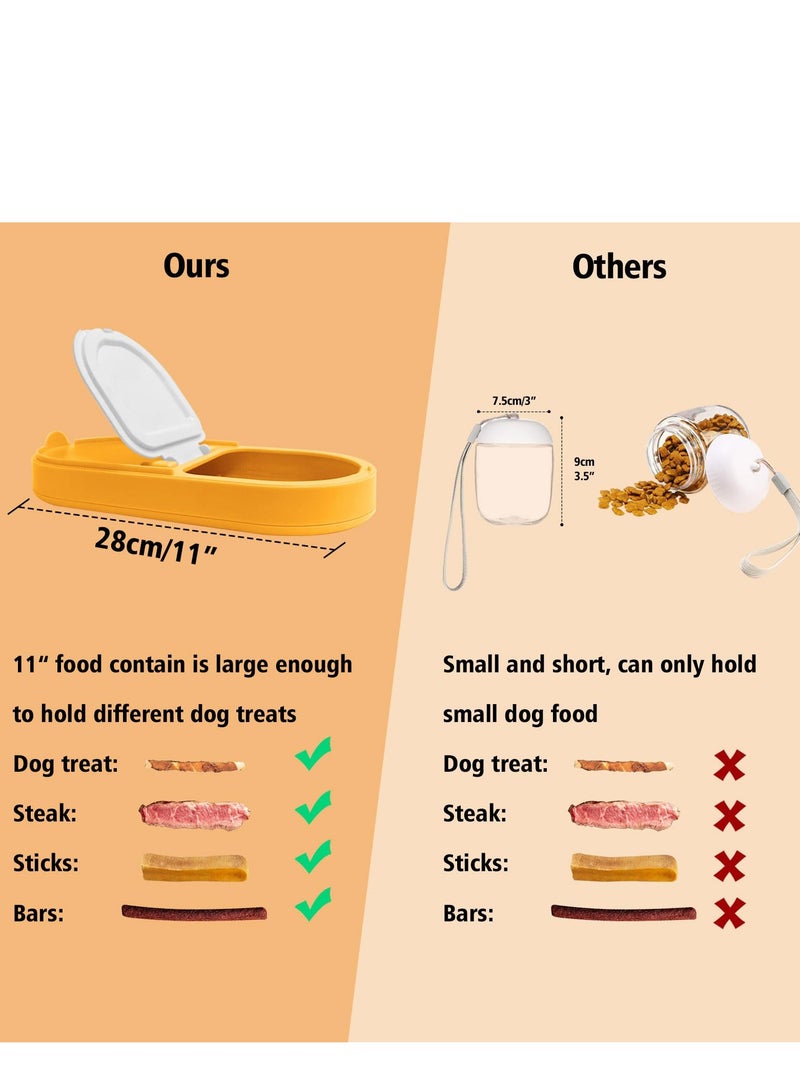 2-in-1 Portable Dog Water Bottle and Bowl Leak Proof Travel Dispenser for Hiking and Outdoor Adventures - Image 2