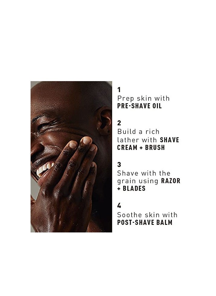 Bevel - Bevel Shaving Kit for Men - Includes Pre Shave Oil, Shaving Cream, and After Shave Balm, Helps Reduce Skin Irritation and Prevent Razor Bumps - Image 1