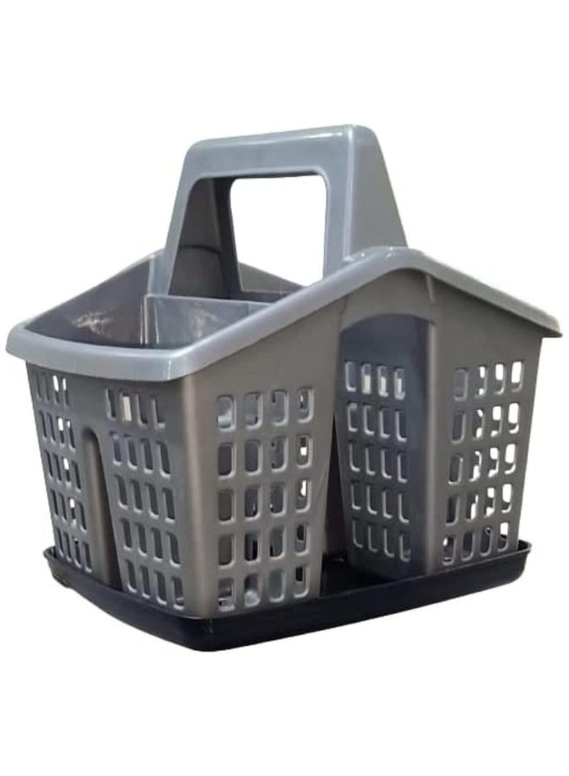 لمسة بلاست حامل معالق بالقاعدة بلاستيك من لمسه بلاست - متعدد الالوان 14124 - Image 1