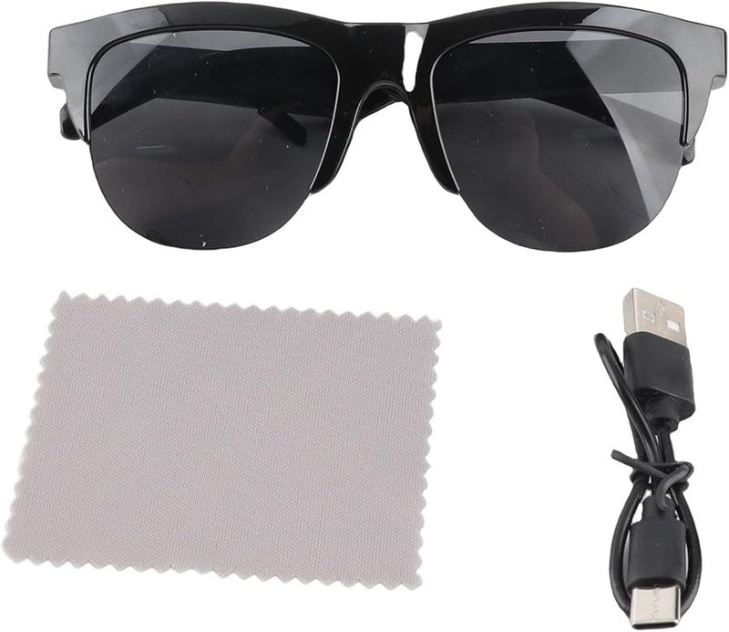 Smart Translator Glasses Bluetooth Sunglasses Open Directional 137 Languages Translation Device - Image 2