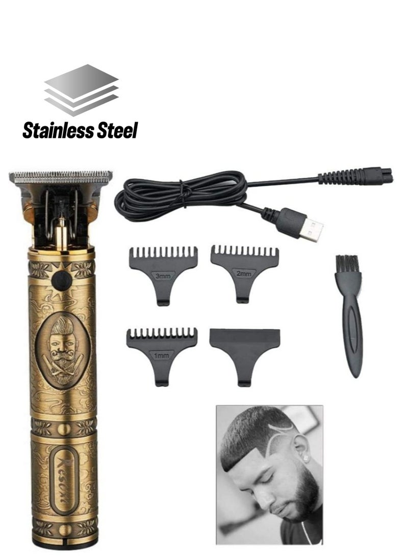 Mens Cordless Hair Carving Trimmer Clippers Tools - Image 1