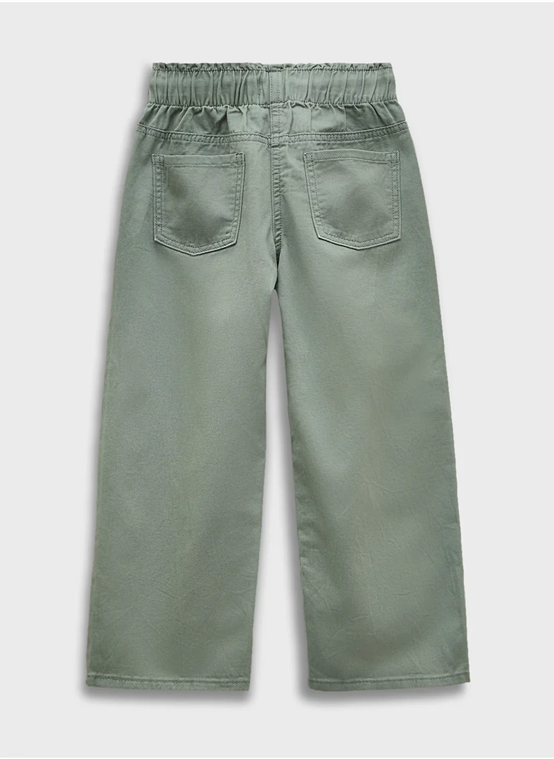 ريبلز مع نمشي Girls Relaxed Fit Pants