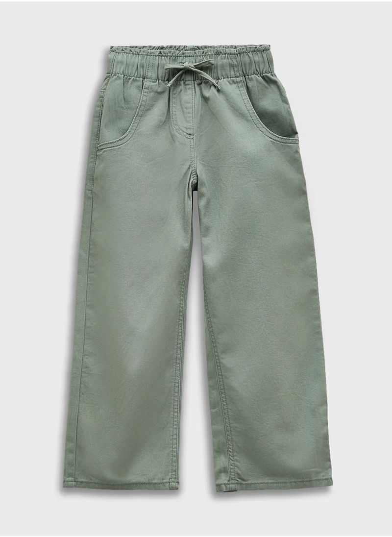 ريبلز مع نمشي Girls Relaxed Fit Pants