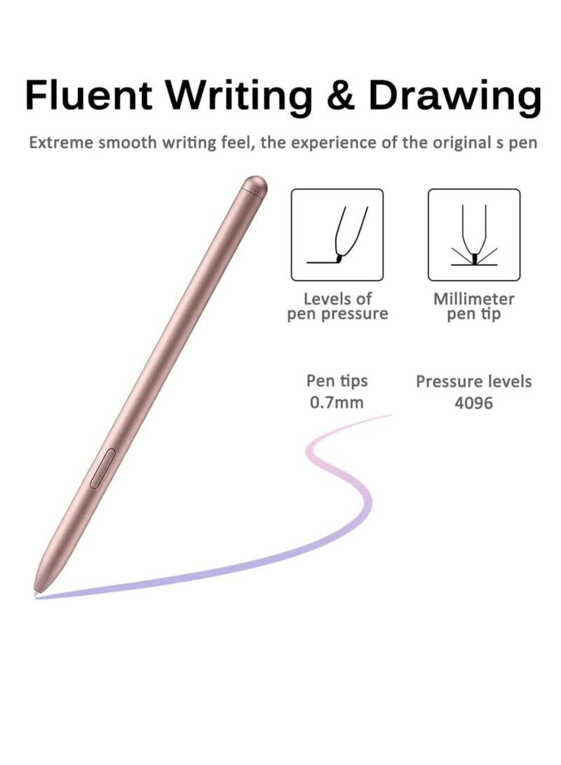 AirYoung قلم بديل لجهاز Galaxy Tab S6 Lite باللون الوردي لقلم Samsung Galaxy Tab S6 Lite S Pen + 5 نصائح مجانية لقلم Samsung Galaxy Tab S6 Lite S Pen - Image 4