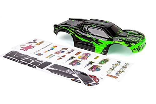 SummitLink Custom Body Muddy Green Compatible for ARRMA VORTEKS 3S 4x4 4x2 BLX 110 Stadium TruckVBG01 - Image 5