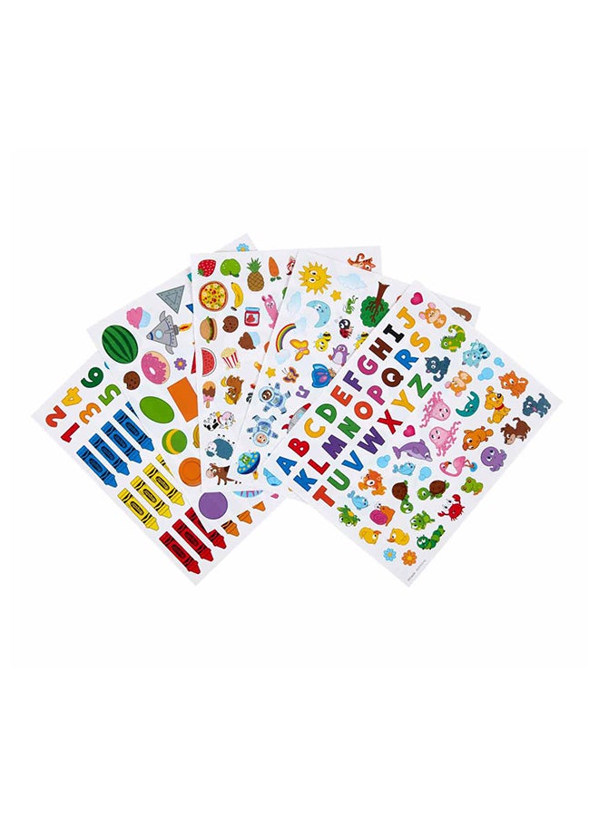 Crayola لوحة أنشطة المتعلمين الصغار، 32 صفحة + كتاب تلوين وملصقات – متعدد الألوان - Image 4
