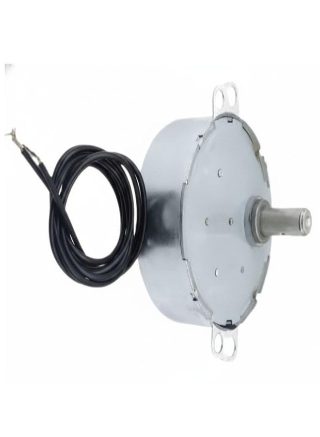 ESPtronics محرك تأرجح متزامن من إي إس بيترونيكس، يعمل بتيار متردد 220 فولت، 50 هرتز، بسرعة 30 دورة في الدقيقة، هيكل معدني، محرك بطيء السرعة، مناسب لمشاريع العلوم والهندسة والرياضيات (STEM) ومجموعات الأعمال اليدوية (اصنعها بنفسك) باستخدام قرص دوار مؤقت - Image 1