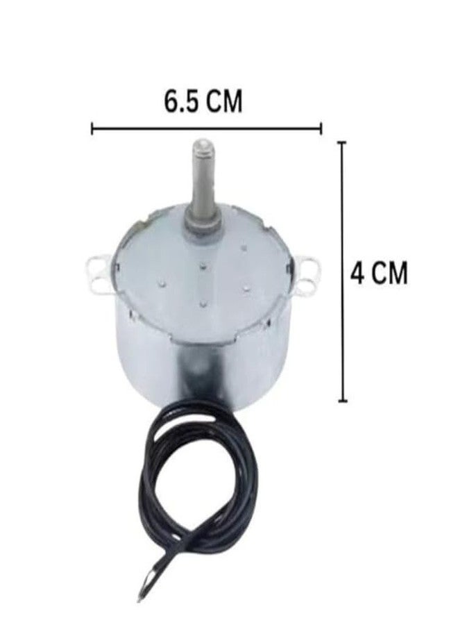 ESPtronics محرك تأرجح متزامن من إي إس بيترونيكس، يعمل بتيار متردد 220 فولت، 50 هرتز، بسرعة 30 دورة في الدقيقة، هيكل معدني، محرك بطيء السرعة، مناسب لمشاريع العلوم والهندسة والرياضيات (STEM) ومجموعات الأعمال اليدوية (اصنعها بنفسك) باستخدام قرص دوار مؤقت - Image 2