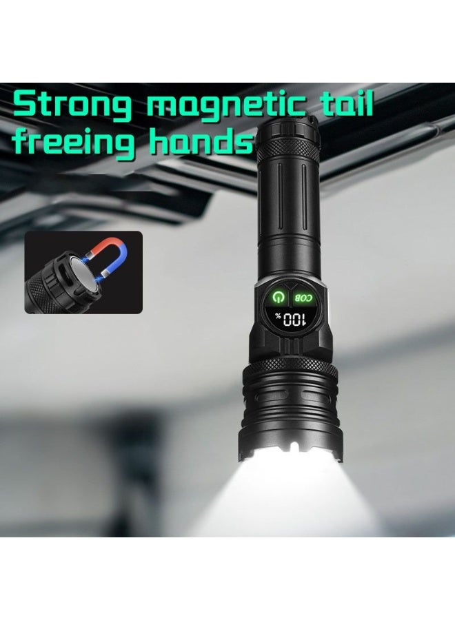 COBA Rechargeable Flashlight 100W Handheld Spotlight – 1000 lm Brightness, Multi-Mode, USB-C Charging, 1000 m Range - Image 4