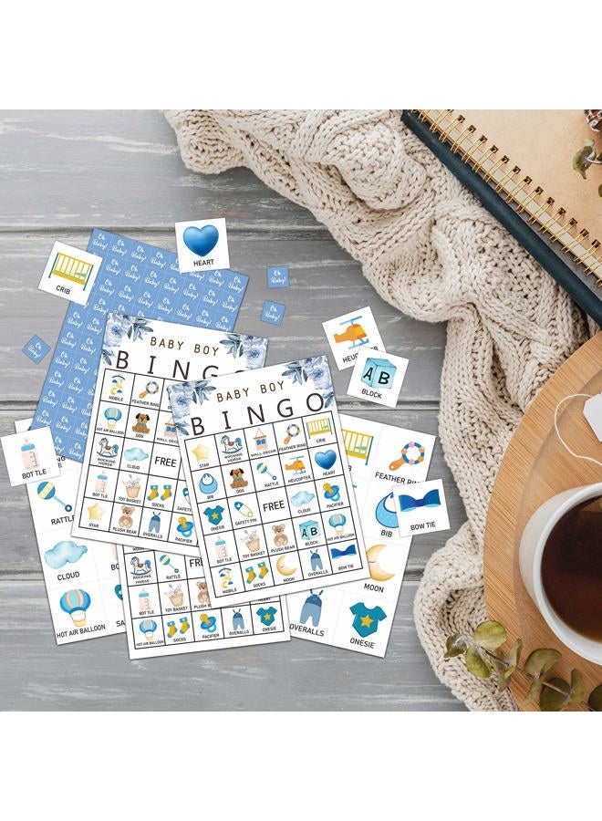 Tedea Baby Shower Bingo Games, Gender Reveal Party Game, Baby Shower Game Cards, Babyshower Decorations Favors Supplies, 24 Players Bingo Games (A03) - Image 5