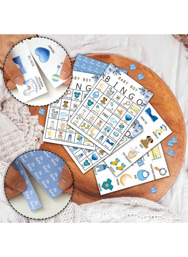 Tedea Baby Shower Bingo Games, Gender Reveal Party Game, Baby Shower Game Cards, Babyshower Decorations Favors Supplies, 24 Players Bingo Games (A03) - Image 3