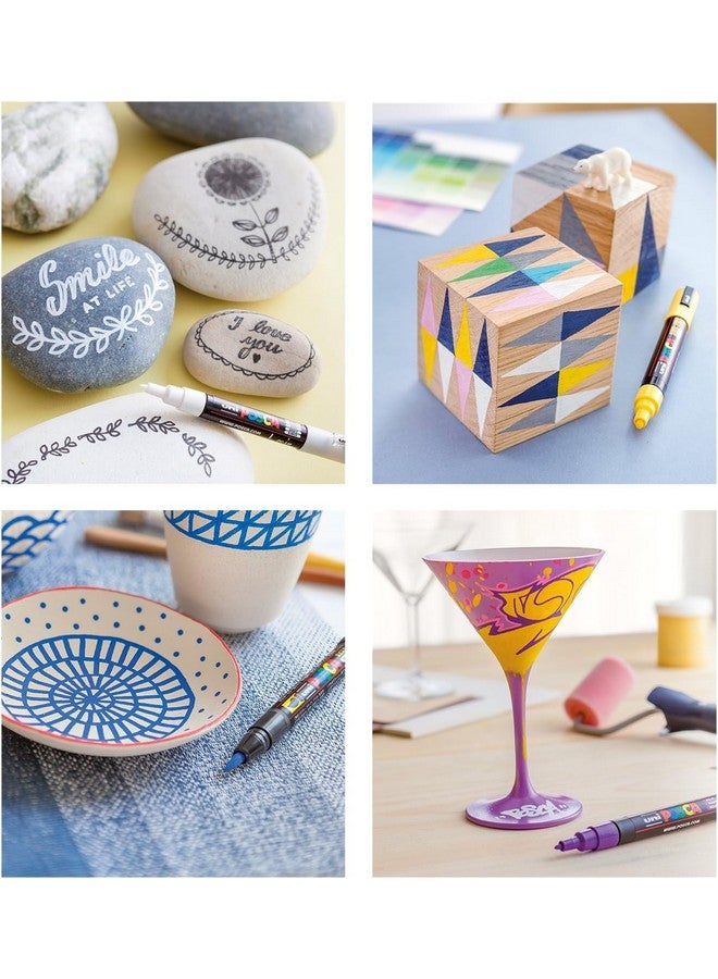 Posca Paint Marker Pen - PC-5M Extra Fine 1.8-2.5 mm, 16 Colors - Image 3