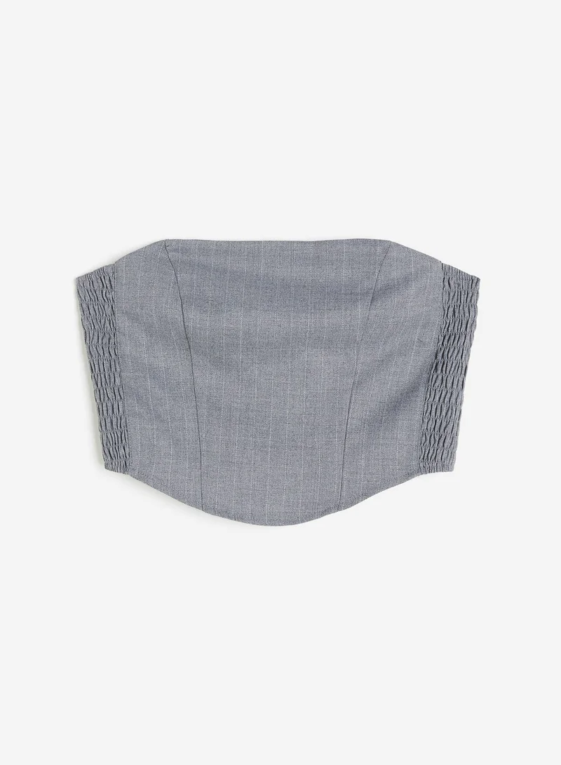 H&M Ruched Detail Corset Top