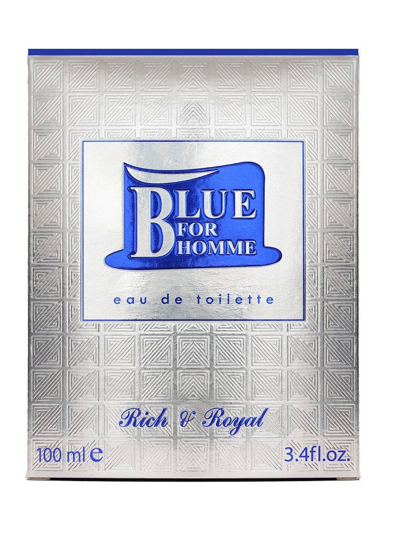 R&R BLUE FOR HOMME 100ML From Mahabub perfumes  - Image 2