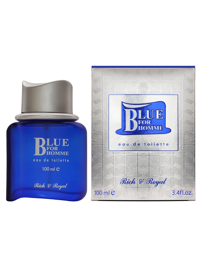 R&R BLUE FOR HOMME 100ML From Mahabub perfumes  - Image 3