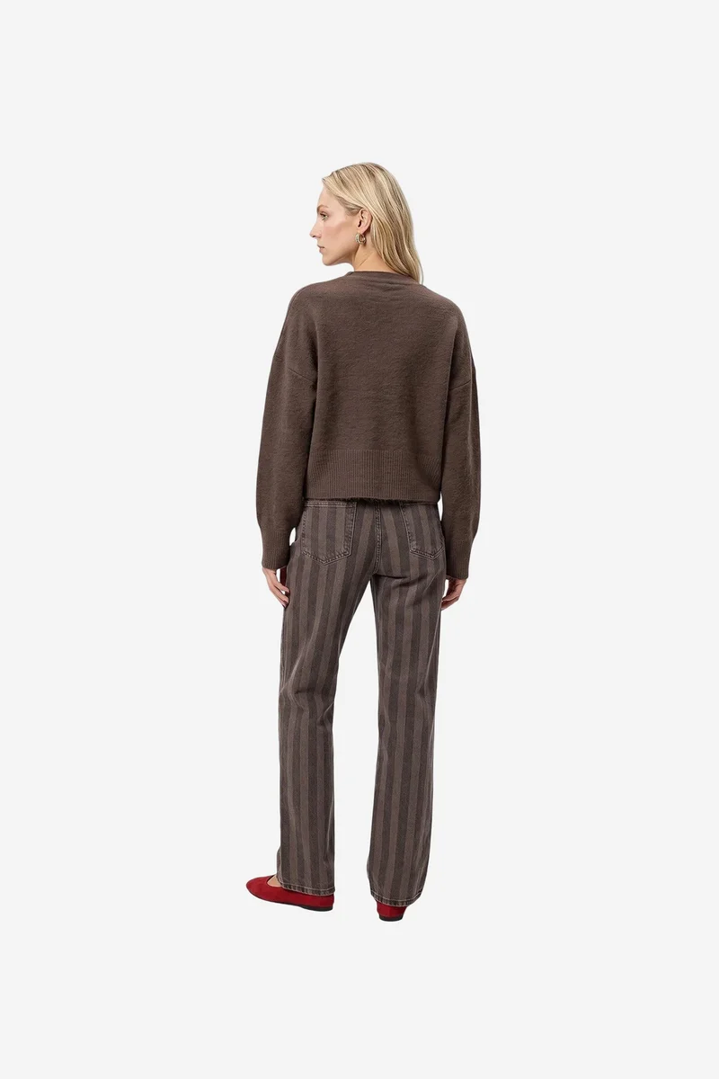 Dilvin Walnut Brown DILVIN Women's Cotton Jeans for Women | Best Price UAE