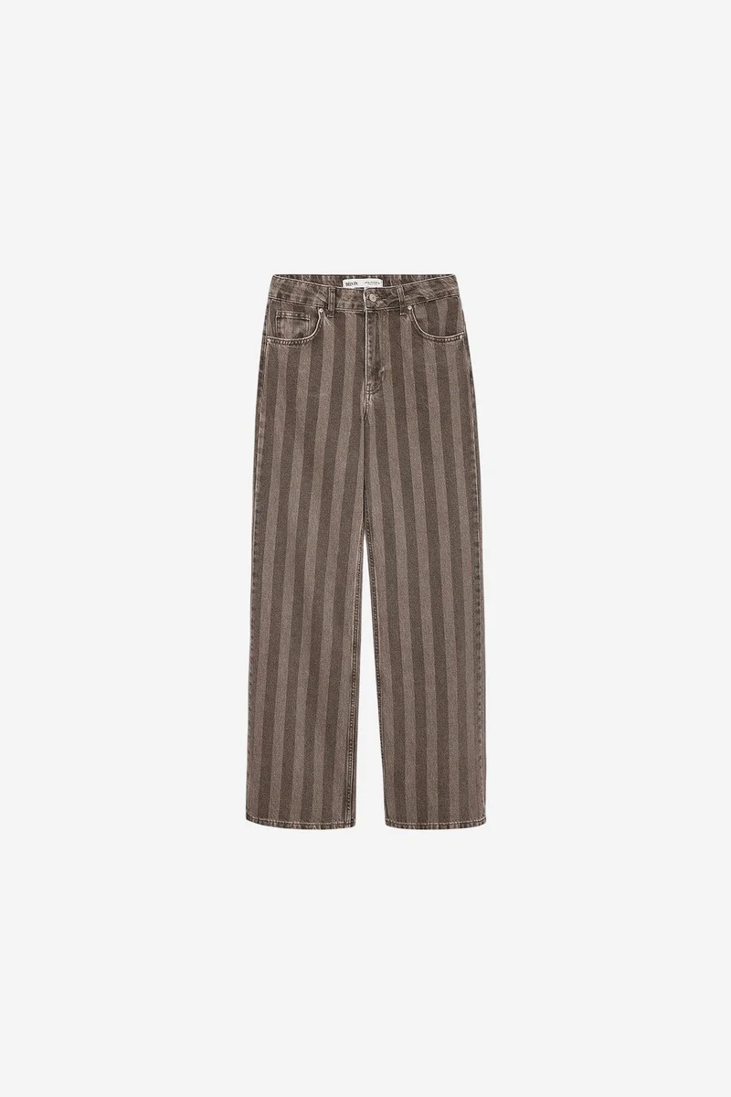Dilvin Walnut Brown DILVIN Women's Cotton Jeans for Women | Best Price UAE