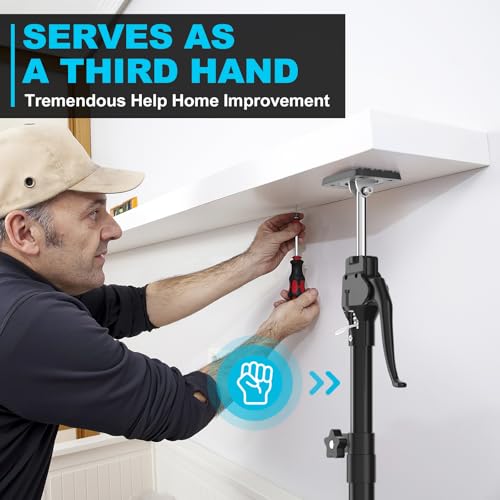 OUTIMATE Cabinet Jacks for Installing Cabinets Updated, 15 4/5" to 23 3/5" Third Hand Tools Adjustable Support Poles with 3rd Hand Support System for Upper Cabinet Installation, 200 LB Capacity, 1 PCS - Image 4