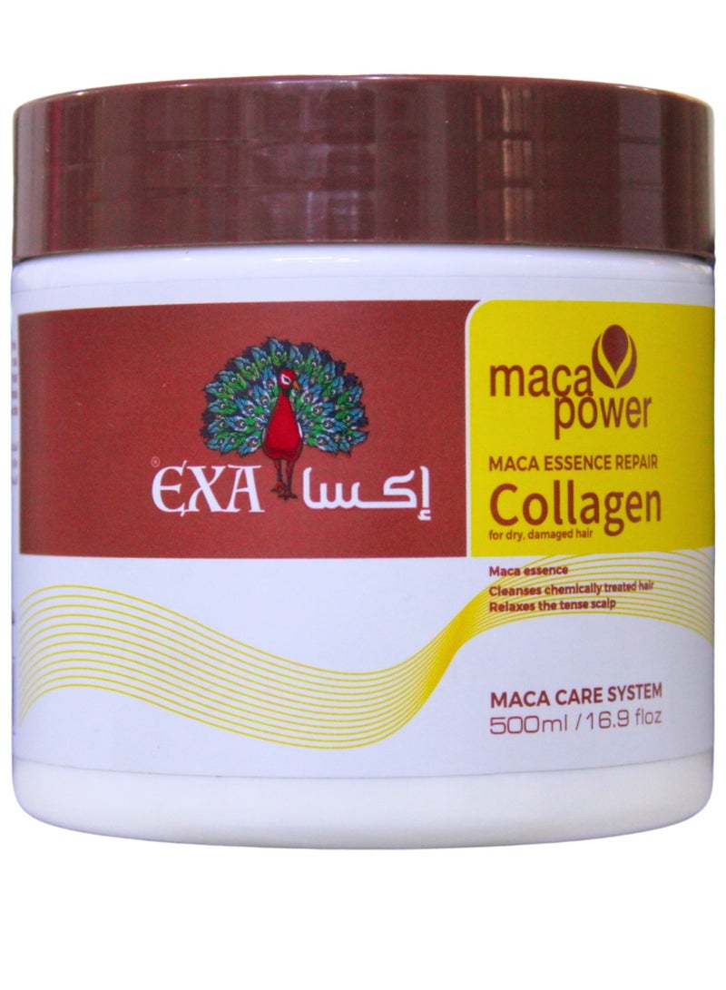 Exa Collagen Hair Mask with Maca Power 500ml