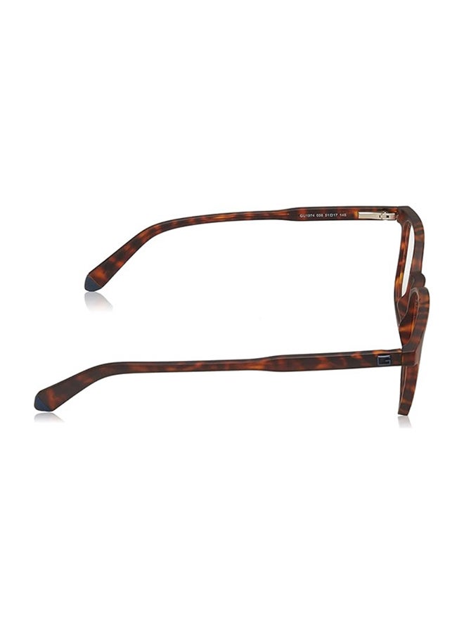 GUESS Women's Square Eyeglasses - GU1986 056 - Lens Size: 55 mm - Image 3