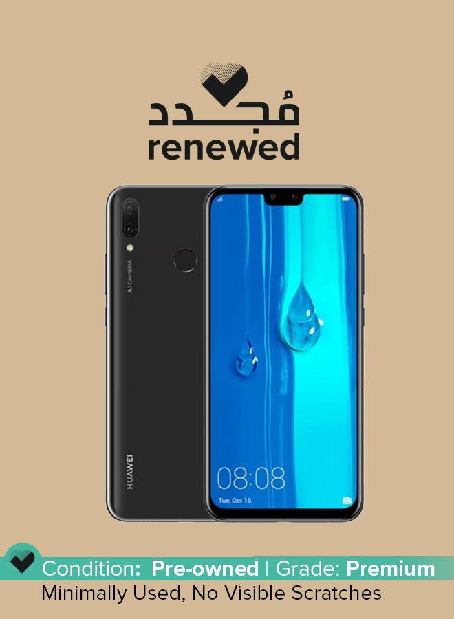 HUAWEI Renewed - Huawei Y9 2019 2SIM 4GB 128GB Midnight Black 4G LTE - Image 1