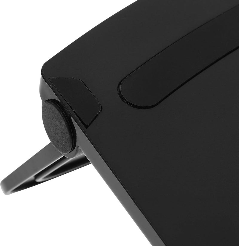 Laptop Stand Portable Cooling Riser Foldable Notebook Holder for Home Office Desk Black - Image 3