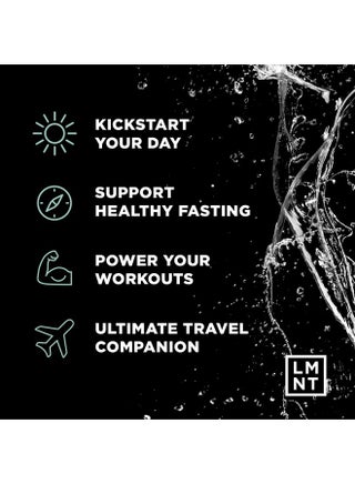 LMNT إلكتروليتات خالية من السكر - ملح غير منكه خام | مزيج مشروبات | 30 حبة - view 4