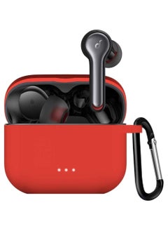 Generic Earphone Protective Case Suitable For Anker Soundcore Air 2 Cover Shockproof Shell Washable Silicone Housing Anti Dust Sleeve Frame (red)  - Image 1