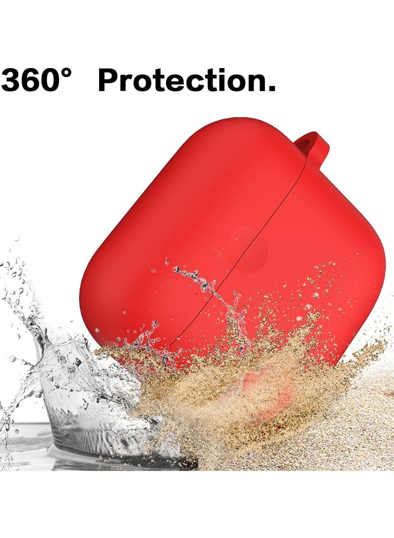 Earphone Protective Case Suitable For Anker Soundcore Air 2 Cover Shockproof Shell Washable Silicone Housing Anti Dust Sleeve Frame (red)  - Image 3
