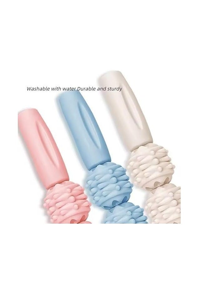 Generic Muscle Massager Stick, Muscle Massage Balls, Muscle Pain Relief, Self Massage Roller Stick, Comfortable Cushioned Happy Home Handle with 5 Pointed Massage Balls  - Image 5