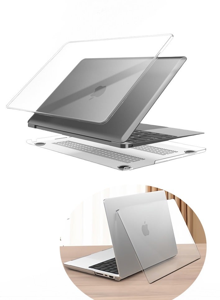 For MacBook Pro 14.2 Inch Case 2024,HD Clear Case Fits Models pro14 A2442/A2779/A2918/A2992/A3185/A3112/A3401,Soft Plastic Laptop Hard Shell Case  - Image 1