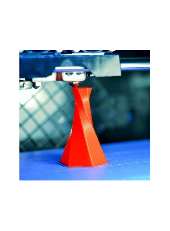 iSANMATE 3D PETG Printer Filament, Dimensional Accuracy +/-0.03mm,1.75mm, 197mm Spool Diameter, 65mm Spool Width, 57mm Spool Hub Hole Diameter, 1kg (2.2lb), Orange | PETG-Orange - Image 2