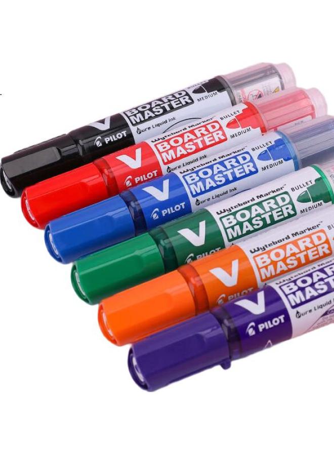Pilot Whiteboard Marker Large Capacity V-Type Liquid Water-Based Erasable Stationery Wbmavbm-M-L Thick Rod Blue - Image 2